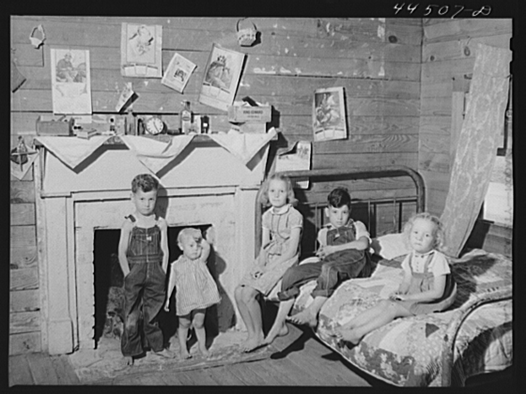 image of family in rural America