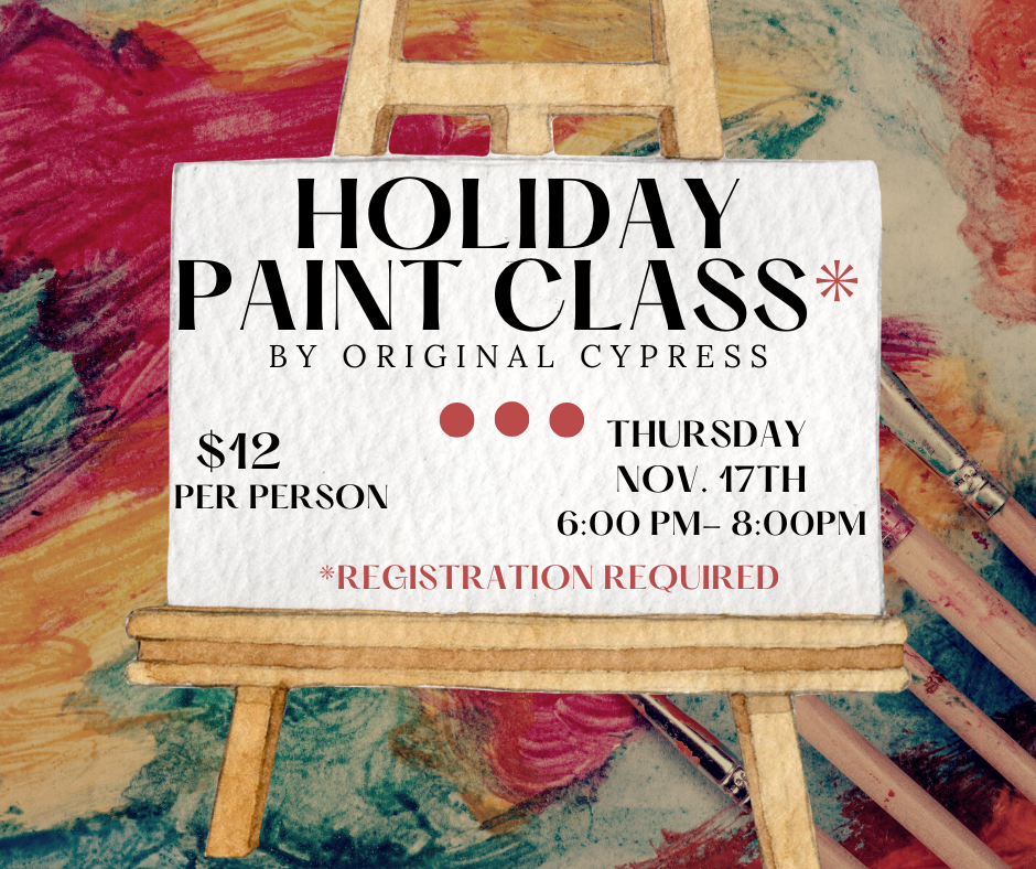 Holiday Paint Class