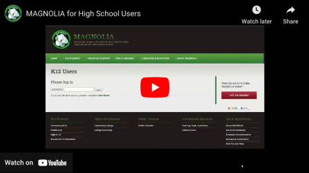 MAGNOLIA For High School Users video thumbnail